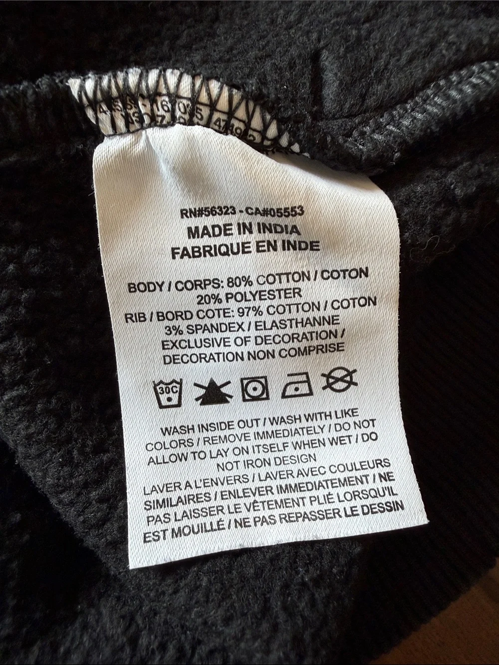Nike Boys XL Black Hoodie Sweatshirt